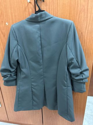 Blazer gris oscuro mujer talla M