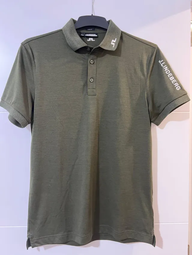 Polo J.Lindeberg Verde Talla M En perfecto estado