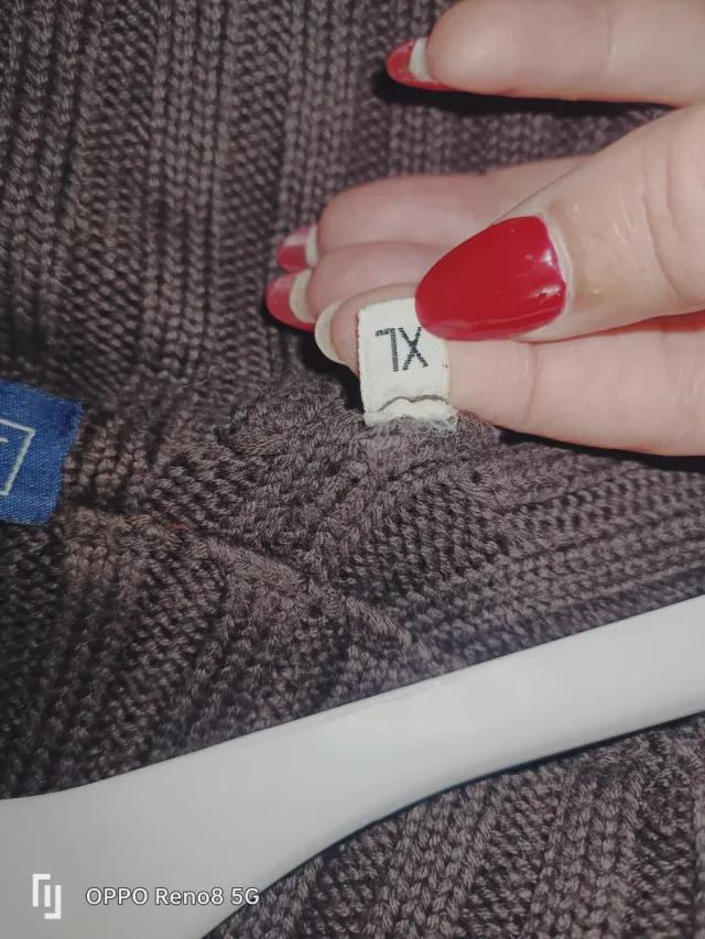 Cárdigan Massimo Dutti Marrón Cremallera