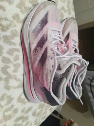 Zapatillas Adidas Talla 40 Rosa/Blanco