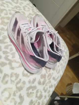 Zapatillas Adidas Talla 40 Rosa/Blanco