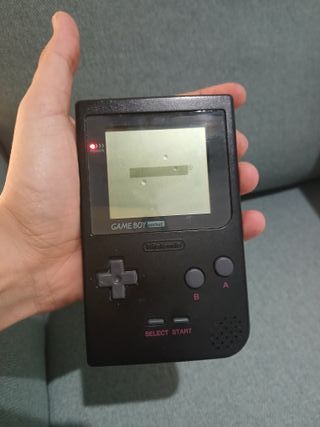 Nintendo Game Boy Pocket Negra