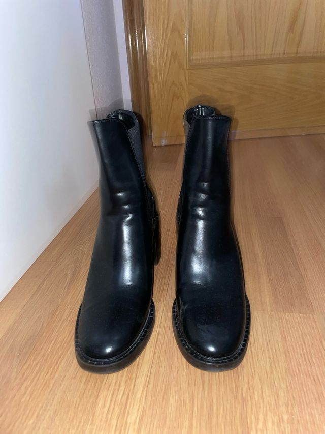 Botines tacón Zara