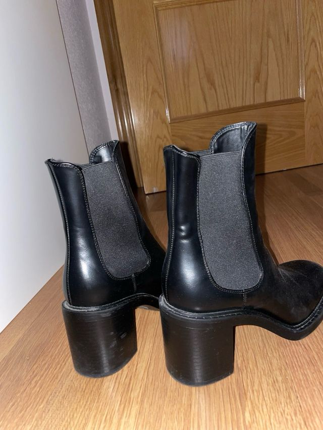 Botines tacón Zara