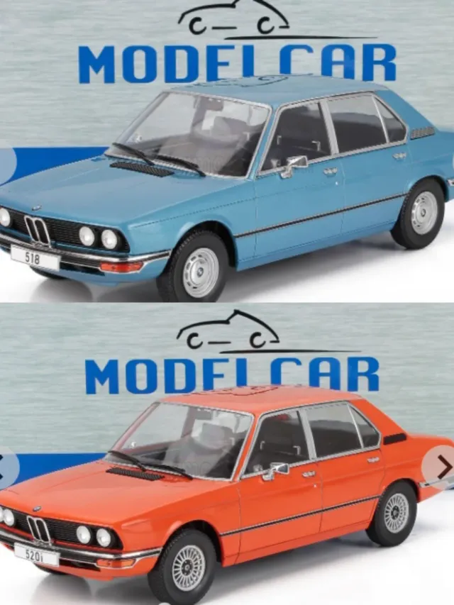 Disponibile in due colori BMW Serie 5 (E12) 1:18