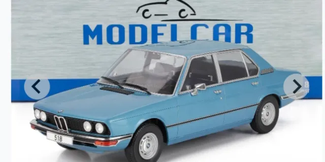 Disponibile in due colori BMW Serie 5 (E12) 1:18