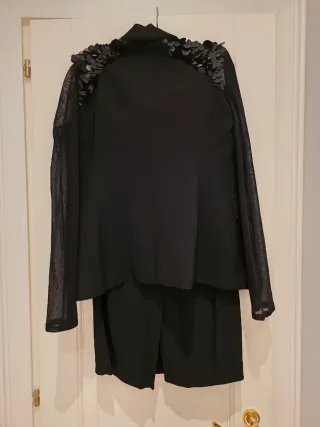 Completo giacca e tubino con paillettes