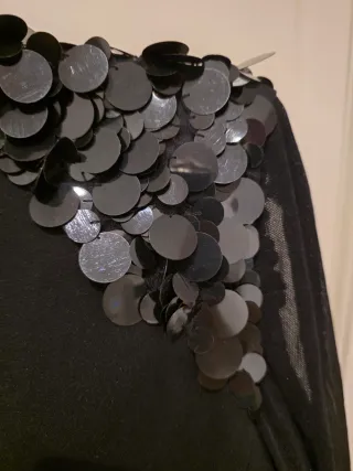 Completo giacca e tubino con paillettes