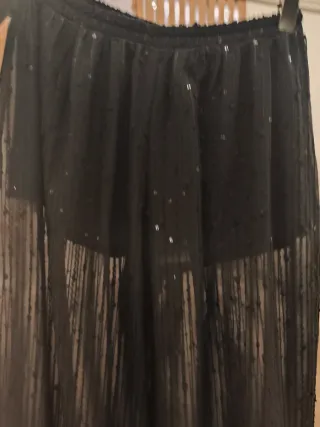 Pantalón elegante negro Stradivarius