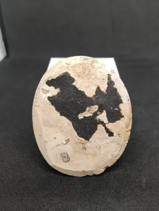 Relieve antiguo piedra jabón religioso