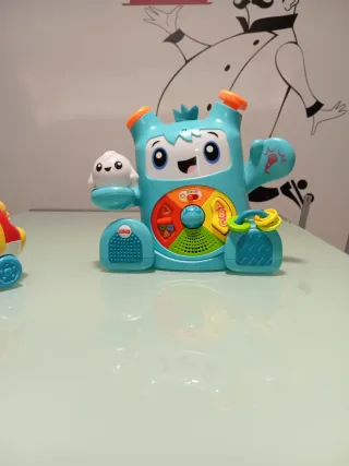 Juguetes VTech Helicoptero y Robot