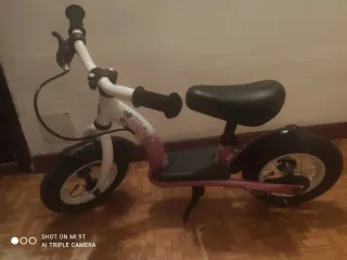 Bicicleta sin pedales infantil