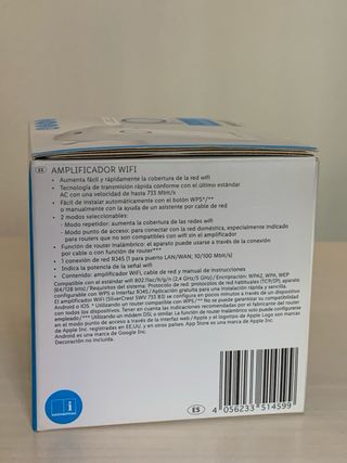 Amplificador wifi Silvercrest.