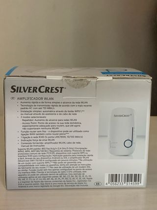 Amplificador wifi Silvercrest.