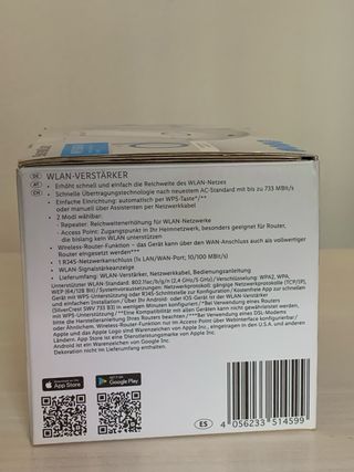 Amplificador wifi Silvercrest.