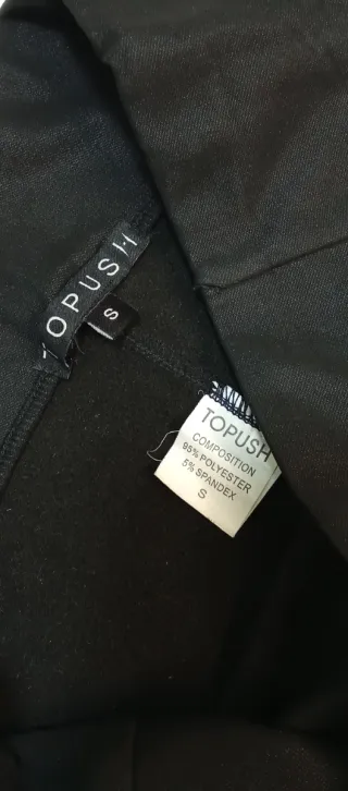 Mallas Push Up Negras Talla S