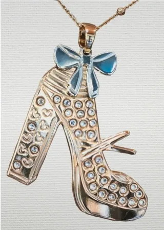 Collana boccadamo in gemellaggio con SWAROVSKY