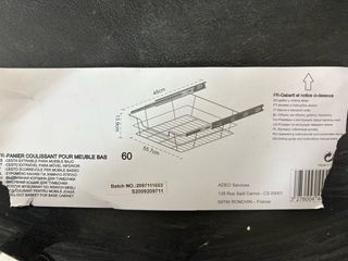 Bandeja extraíble para mueble cocina