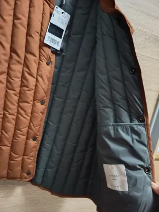 Chaleco Mango Marrón