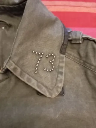 Abrigo Pepe Jeans Hombre Talla M Verde Oliva