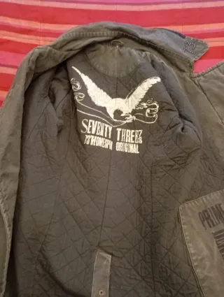 Abrigo Pepe Jeans Hombre Talla M Verde Oliva