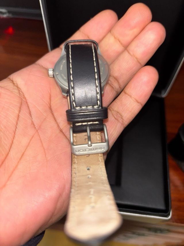 Reloj Hamilton Khaki Field Negro