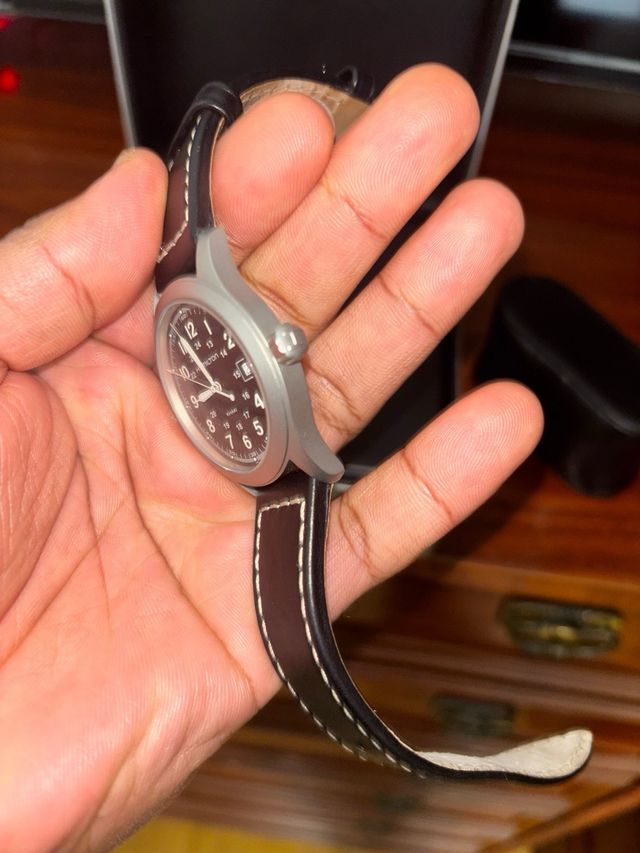 Reloj Hamilton Khaki Field Negro