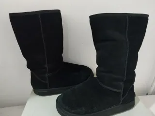 Stivali donna neri foderati