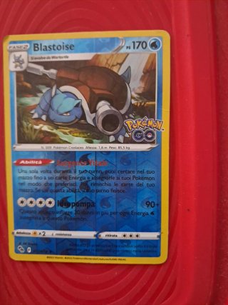 Carta Pokemon Blastoise Fase 2
