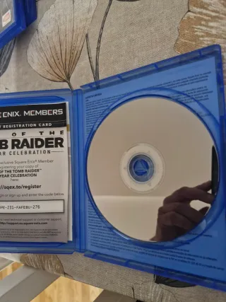 Lote 4 Juegos PS4:  Tomb Raider, Battlefield V,etc