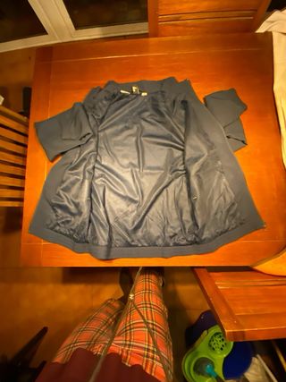 Chaqueta Adidas Azul y Amarilla Talla M