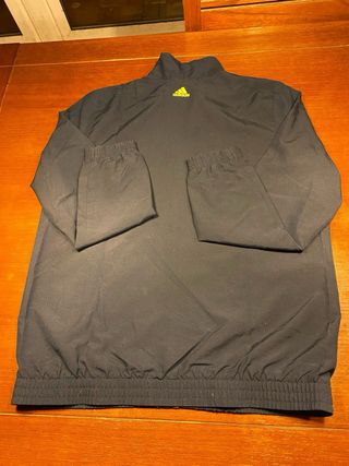 Chaqueta Adidas Azul y Amarilla Talla M