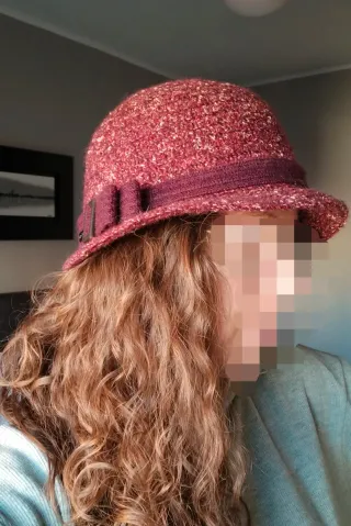 Sombrero de mujer estilo cloché