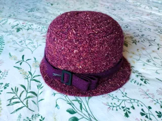 Sombrero de mujer estilo cloché