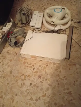 Nintendo Wii Blanca con accesorios