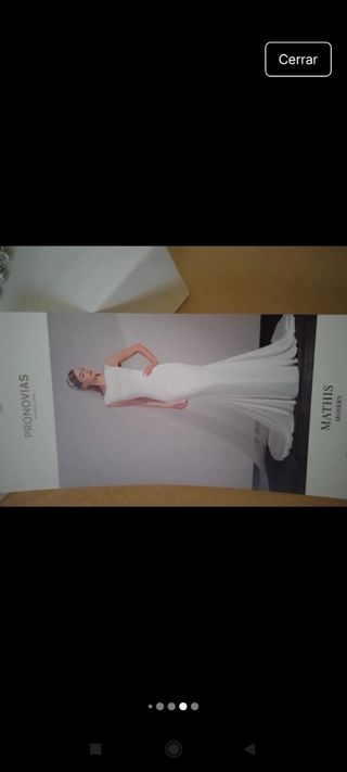 Vestido de Novia Pronovias Blanco