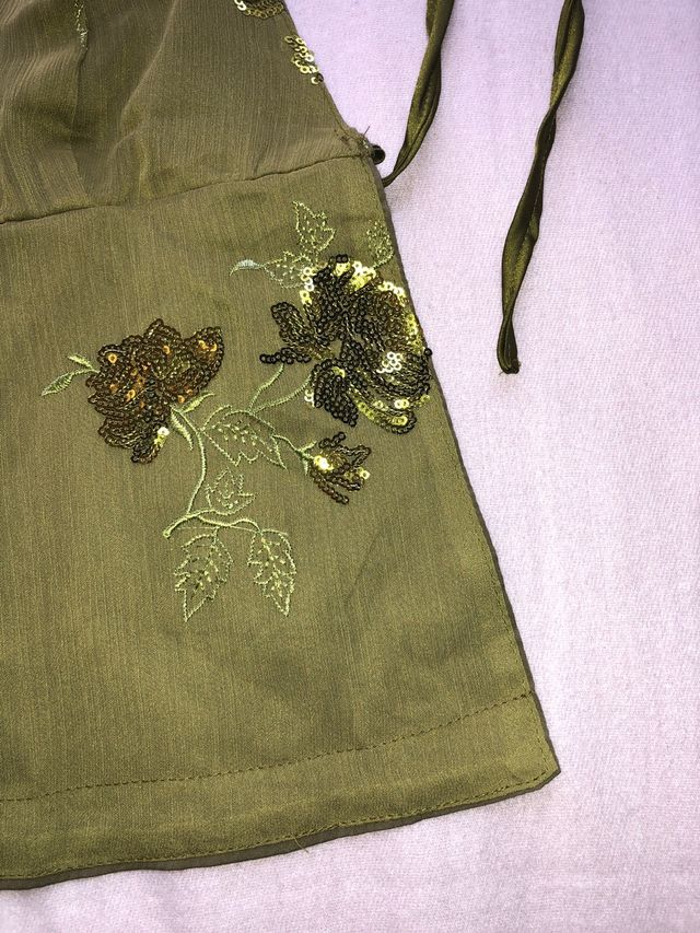 ibizan sequin halter top