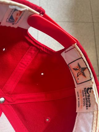 Cappellino Chicago Bulls Vintage Rosso