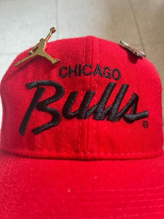 Cappellino Chicago Bulls Vintage Rosso