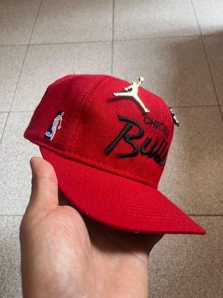 Cappellino Chicago Bulls Vintage Rosso