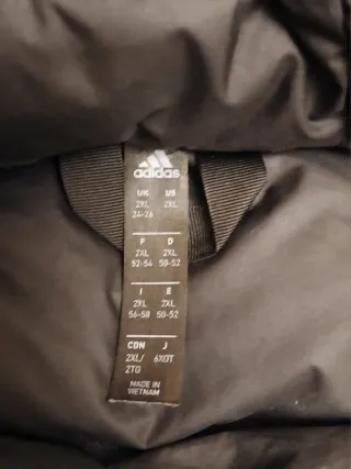 Plumas Adidas Talla XXL