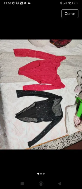 Bodys de encaje y brillantes