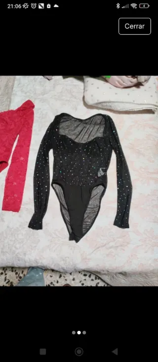 Bodys de encaje y brillantes