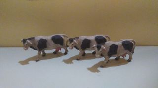 Lote 3 Vacas Juguete