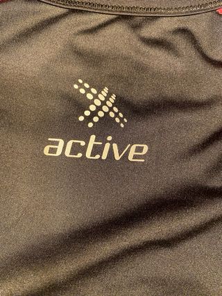 Camiseta deportiva Crivit mujer negra/fucsia Talla