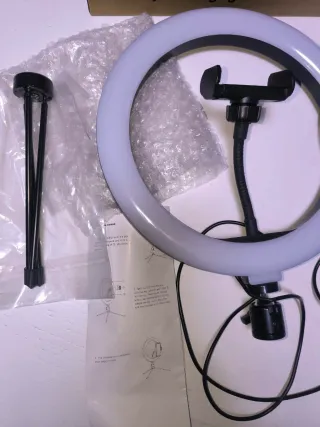 Anillo de luz LED para belleza