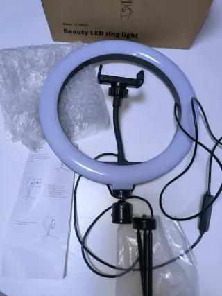 Anillo de luz LED para belleza