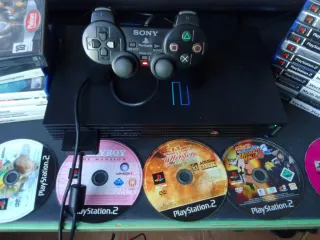 Gran Lote PlayStation 2 + TV Sony Bravia