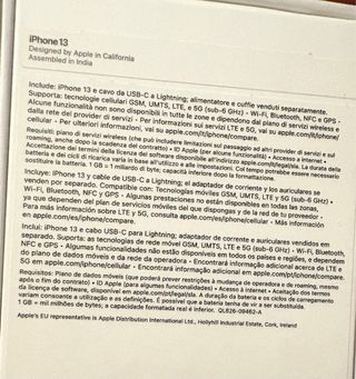 iPhone 13 Azul 128 GB