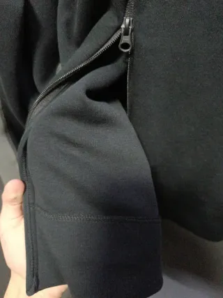 Conjunto Nike Tech Fleece Gris y Negro